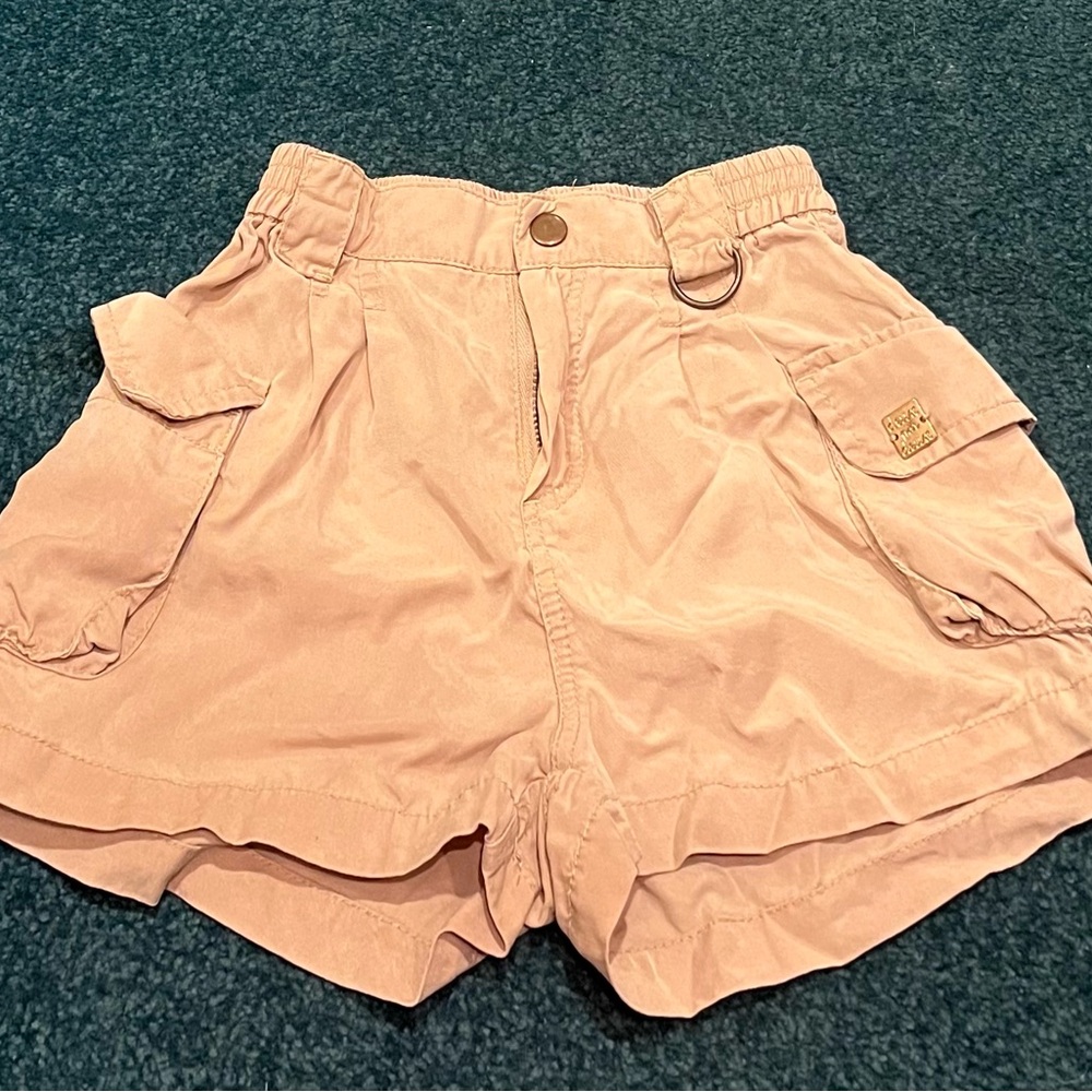 deux par deux Dusty Rose Cargo Shorts